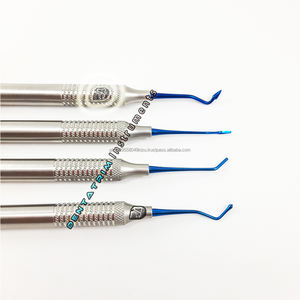 Conjunto de instrumentos de llenado para restauración Dental, Set de instrumentos de relleno con logotipo personalizado CE PK, compuesto de 4 piezas - Product Image 3