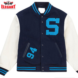 Chenille <b>Patch</b> Men's Wool Varsity <b>Jacket</b> Leather Sleeves Wholesale Letterman Varsity <b>Jacket</b> for men Varsity <b>Jacket</b> - Product Image 2