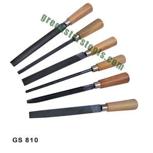ชุดตะไบเหล็ก810 GS มีด้ามจับไม้เครื่องมือเครื่องประดับสำหรับงานเครื่องประดับ - Product Image 1