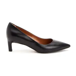 Scarpe da donna a punta semplice Slip On pump con tacco medio scarpe nere da donna pump sandali per calzature da ragazza