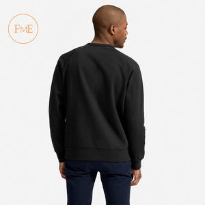 Sudadera de cuello redondo de manga larga Unisex de alta calidad 100% algodón personalizado ODM OEM de talla grande sólido Invierno Polar/Terry en blanco - Product Image 2