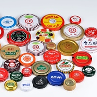 Bocal en verre de 58 mm anti-effraction de qualité alimentaire pour confiture avec bouchon métallique à visser en fer blanc et bouton de sécurité pour bouteilles