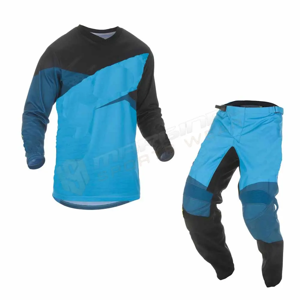 Giacche da motociclista personalizzate giacca da motociclista professionale tuta abbigliamento pantaloni in Jersey da Motocross