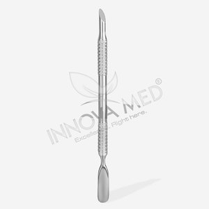 ที่ดันสแตนเลสสำหรับทำเล็บมืออาชีพพร้อมปลายเอียงสำหรับการดูแลเล็บ - Product Image 3