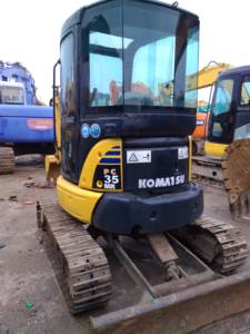 Pelleteuse hydraulique sur chenilles d'occasion PC35MR-2 Mini pelleteuse PC55 PC56 de 3.5 tonnes PC70-8 haute qualité - Product Image 4