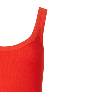 ชุดว่ายน้ำสีแดงแบบสั่งทำพิเศษสำหรับผู้หญิง ผลิตจากผ้าสแปนเด็กซ์/โพลีเอสเตอร์คอตตอน/สแปนเด็กซ์ 100% ตามความต้องการของลูกค้า - Product Image 2