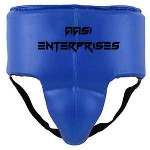 Protection de l'aine pour Muay Thai, Kickboxing, MMA - Durable et respirant en cuir de vachette et cuir artificiel - Product Image 3