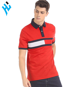 เสื้อโปโลเล่นกอล์ฟของผู้ชาย,เสื้อโปโลเล่นกอล์ฟมีแถบดีไซน์ใหม่ล่าสุด - Product Image 1