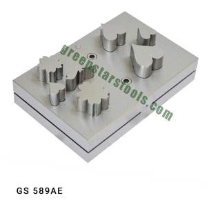 Juego DE CORTADOR de disco de forma múltiple de 7 herramientas de joyería GS 589AE para herramientas de joyería - Product Image 1