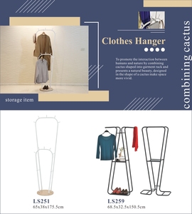 Perchero Minimalista en Forma de U de Hierro, Organizador de Ropa, Soporte Multifuncional para Almacenamiento en la Entrada - Product Image 3