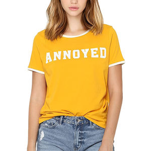 New Arrivals Cotton Customized Logo Blank tshirts Wholesale Plain Women T <b>Shirt</b> - Product Image 1