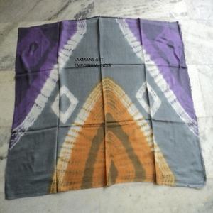 Designer Viscose Tie Dye Multi Coloured <b>Scarves</b>/Stoles With Fringes Wholesale Supplier From India - Product Image 4