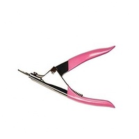 Coupe-ongles professionnels en acier inoxydable pour extensions d'ongles, coupe-pointes en U classique, lame tranchante pour faux ongles artificiels