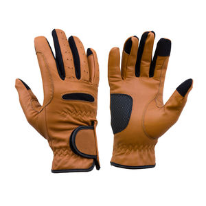 Guantes de montar a caballo para niños y adultos, transpirables y portátiles, logotipo personalizado, de cuero, baratos, gran oferta, fabricante - Product Image 1