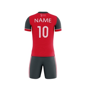 Uniforme de football personnalisable, couleur et design sublimés, 100% polyester, séchage rapide, respirant, OEM, unisexe, pour équipes et clubs adultes - Product Image 3