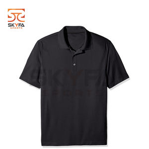 Polo de golf rayé à manches longues pour homme, Polo en coton tricoté avec anneau de tirer, séchage rapide - Product Image 4