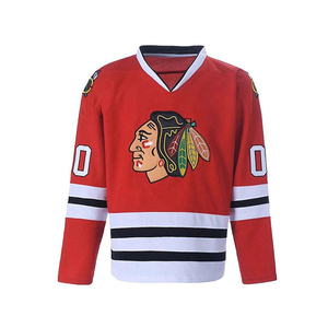 Jersey de Hockey sobre Hielo Sublimado con Color Personalizado Único - Tack Enterprises TE-4111 Ropa Deportiva Unisex para Adultos Servicio OEM - Product Image 6