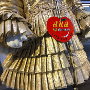 Dernière conception hiver robe veste bébé fille robe nouveau masque de fête conception hiver veste de conception pour bébé fille - Product Image 5