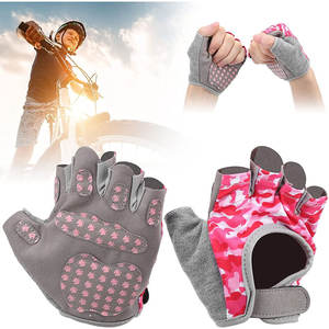 Gants de vélo de course pour enfants, nouveau Design élégant, à la mode, imprimé avec impression sur les doigts courts, 2022, vente en gros - Product Image 2