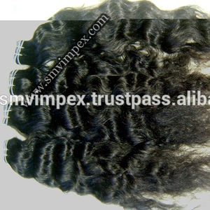 100% cabello humano crudo sin procesar. Extensiones de cabello humano remy de onda natural. - Product Image 2