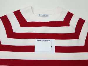 Lote de Suéteres de Marca para Mujer, Manga Larga, Cuello Redondo, Estilo Casual a Rayas, para Oficina, Excedentes de Inventario de Bangladesh - Product Image 3