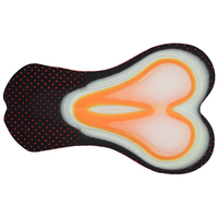 Coussin anti-transpiration 3D pour cyclisme, en mousse de haute performance, perforé, short, 1 pièce