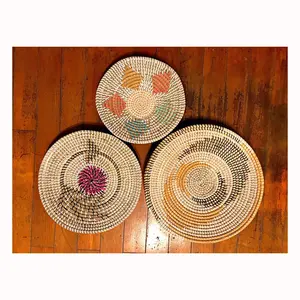 ตะกร้าแขวนผนังหญ้าทะเลเป็นมิตรกับสิ่งแวดล้อม,ของตกแต่งผนังบ้านจากเวียดนาม - Product Image 1