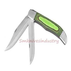 12นิ้วความยาวปิดแฮนด์เมดมีดพับยักษ์สวยงามด้วยใบมีดคู่ (Smk1610) - Product Image 3