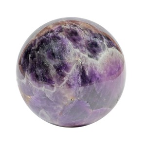 Boule d'améthyste naturelle, pierre de cristal poli de haute qualité - Product Image 1
