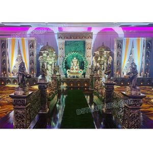 Mandap ชุดแต่งงานแบบดั้งเดิมของอินเดีย,ชุดตกแต่ง Mandap แบบใหม่ที่ได้รับการออกแบบใหม่ - Product Image 6