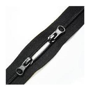 Open-End Zipper with Pin Lock Slider Auto Lock Feature Nylon/Plastic/Metal Material 100 Length for <b>Mattress</b> & Garment Use - Product Image 2