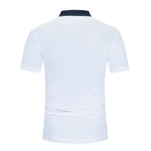 เสื้อโปโลแขนสั้นผู้ชายลายหมาป่า,เสื้อยืดลำลองผ้าฝ้ายมีโลโก้วัสดุผ้าคุณภาพสูง - Product Image 2