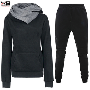 Chándal de entrenamiento de Invierno para mujer, chándal con capucha de alta calidad, sudadera transpirable, pantalón para correr, servicios OEM ODM de talla grande - Product Image 4