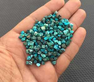 คริสตัลไครโซคอลล่าแท้ธรรมชาติ 50 ชิ้น ขายส่งแบบยกแพ็ค สำหรับทำเครื่องประดับแบบชิ้นใหญ่ - Product Image 5