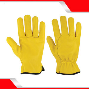 Gants de sécurité en cuir de qualité supérieure unisexes avec logo personnalisé Protection des mains du conducteur pour la conduite de moto Logo personnalisé - Product Image 4
