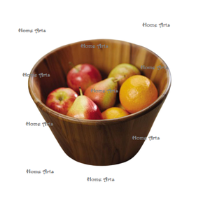 Bol à fruits de taille et de forme personnalisées, bol de rangement pour fruits en bois de la plus grande qualité à prix abordable - Product Image 3