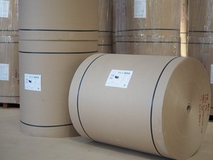 Cartón de Papel Especial Marrón Sin Recubrimiento CB 450 GSM en Rollo Jumbo para Fabricación de Núcleos de Papel con Materiales Reciclados - Product Image 5