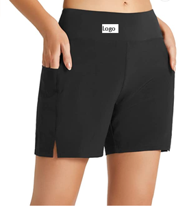 Womens High Waisted Swim Board Shorts <b>Tummy</b> <b>Control</b> With Liner Hot Selling Stock Lot Available Cheap Rated Shorts Customizable - Product Image 4