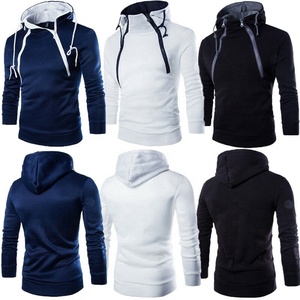 <b>Men's</b> Plus Size Spring Knitted Print Fleece Eco-Friendly Windproof Hooded <b>Pullover</b> <b>Jackets</b>-Long Sleeve Slim Fit Waterproof - Product Image 4