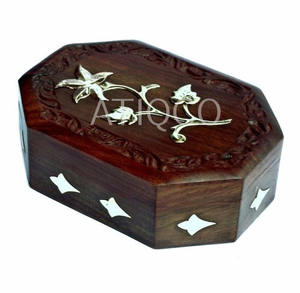 Urna funeraria para adultos tallada con estilo, la última urna de cremación de madera, venta mundial de urnas de cremación de colección de cenizas de calidad suprema - Product Image 3