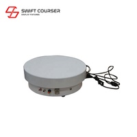 Plateau tournant électrique robuste en métal de 35 cm pour support de mannequin