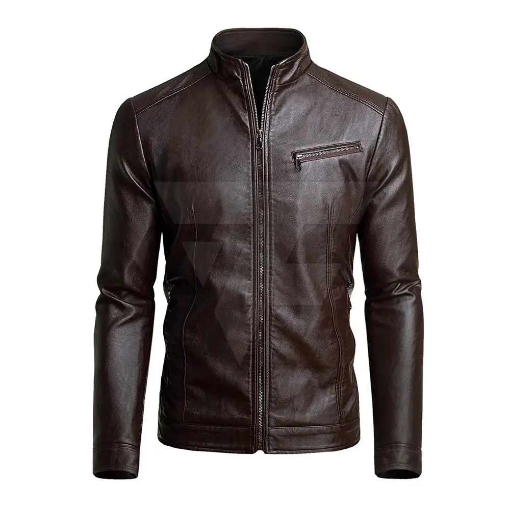 New Design Leather Jacket for Men's 2022 Genuine Leather Jacket for Male High Quality Leather Jackets Casual Polyester Shell Men