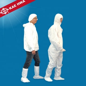 ความปลอดภัยชุดเสื้อผ้านอนวูฟเวนทิ้ง Coverall ผ้า - Product Image 1