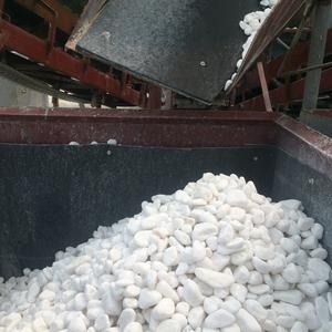 Pierre de décoration naturelle, galets blancs neige, meilleure qualité, pour aménagement paysager paysager, vente en gros - Product Image 3