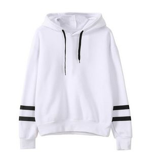 ใหม่ที่กําหนดเองผู้หญิงสีทึบเสื้อแขนยาว Street สวมใส่ Hoodies ผู้หญิง Hoodies และเสื้อสเวตเตอร์ - Product Image 3