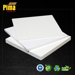 Feuille de mousse plastique PVC haute densité rigide blanc/noir extrude (Pima) - Product Image 2