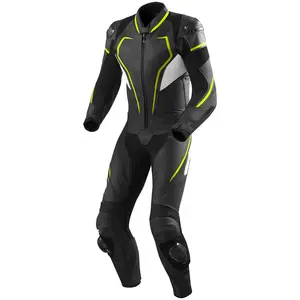 Wind Proof Sports Racing Suits For Biker In Black Color With Custom Logo