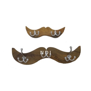 Décoration de meubles de maison Décoration murale adhésive Crochets de suspension en bois Crochets muraux artisanaux pour plafond - Product Image 6