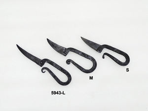 Hand Forged <b>Twisted</b> Handle <b>Knife</b> - Product Image 3
