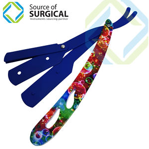 Rasoir professionnel rasoir pliant rasoir de barbier lames à bord unique lames remplaçables rasoir de rasage pour hommes - Product Image 2